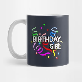 Birthday girl artistic design Mug